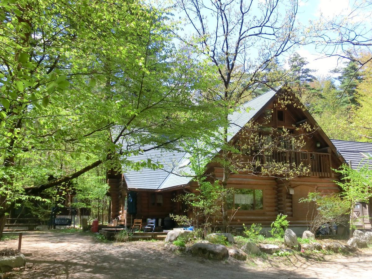 Canadian Loghouse Inn Azuminoyujin المظهر الخارجي الصورة